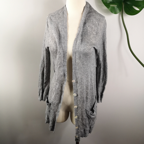 INHABIT wool blend cardigan - Picture 3 of 6